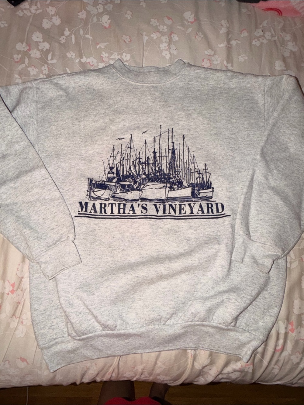 Gray Crewneck Sweatshirt